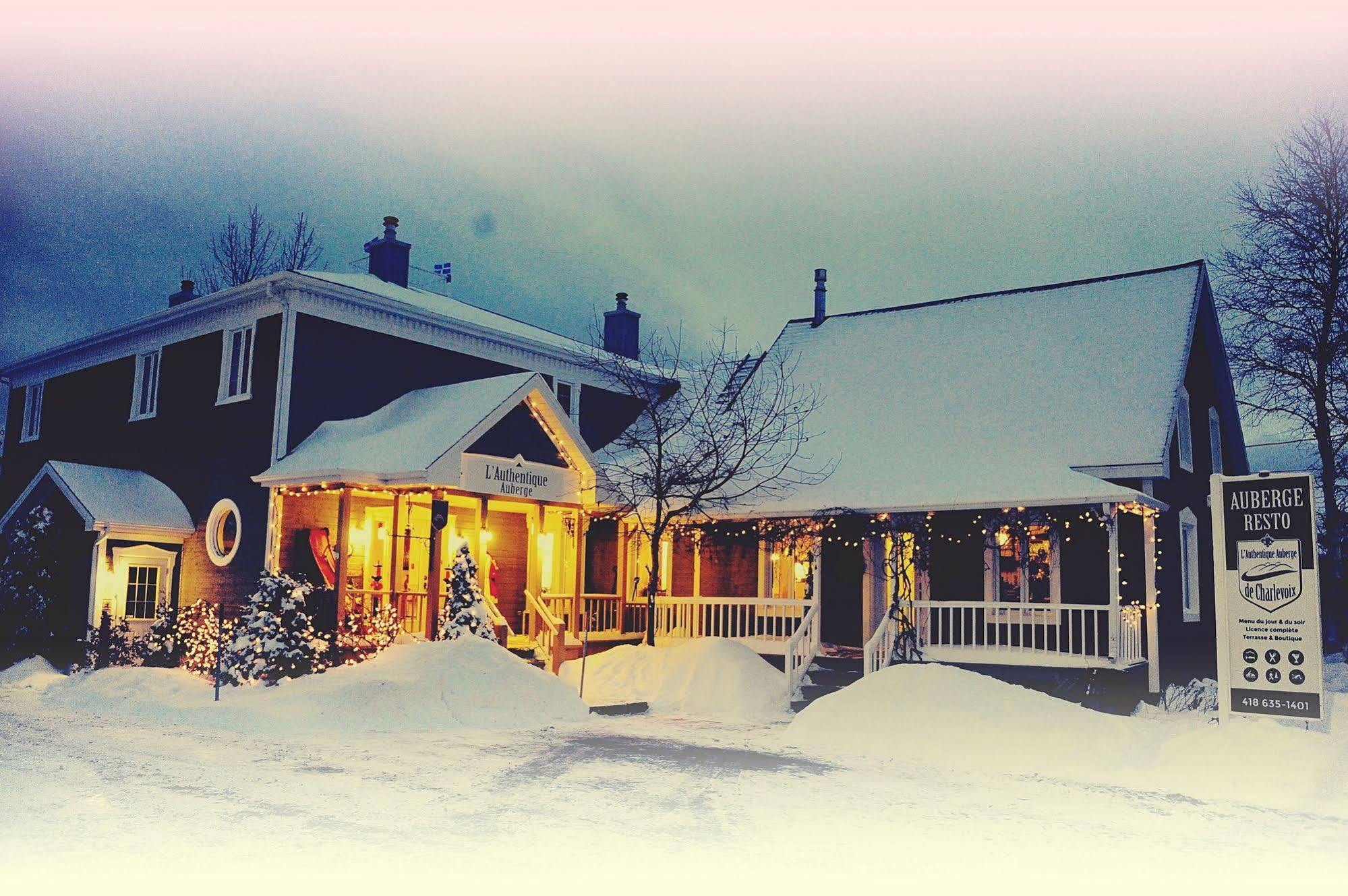 L'Authentique Auberge De Charlevoix Les Éboulements Εξωτερικό φωτογραφία